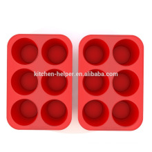 Professional Manufacturer High Quality Factory Price Food Grade Non-stick Silicone Muffin Pan Silicone Muffin Baking Mold